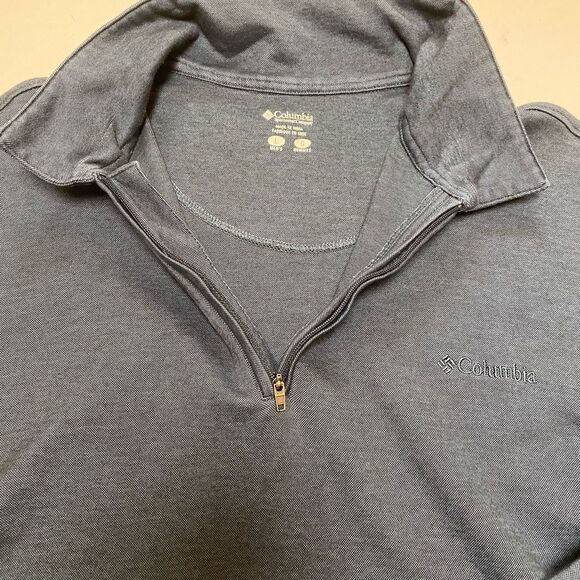 Columbia Blue/Gray Omni-Shade Long Sleeve Shirt - Picture 4 of 7